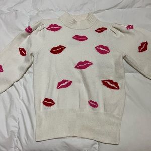 Kate spade lip sweater
